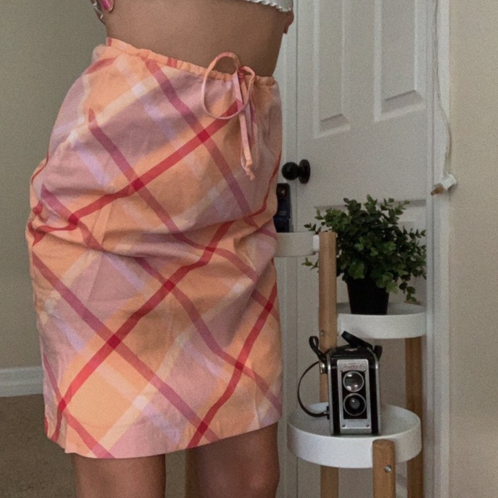 Plaid skirt